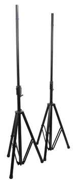 PROX T-SS21CX2 PKG Pair 6FT Crank-Speaker Stand Pro with Bag - Hollywood DJ