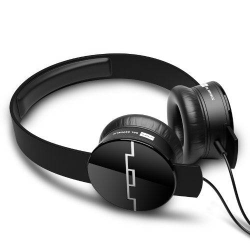 SOL REPUBLIC 1211-01 Tracks On-Ear Interchangeable Headphones (Black) - Hollywood DJ