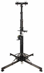 Chuavet Trusst CTCS60, 6 Meters Crank Up Tower Stand With T-Bar Adaptor - Hollywood DJ