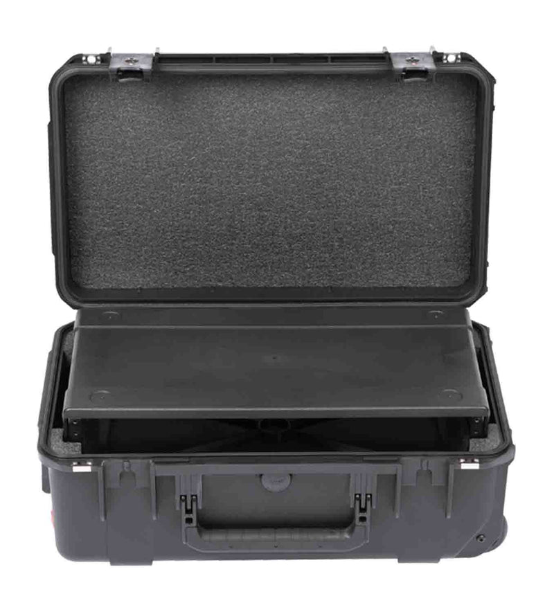 SKB Cases 3i-2011M72U 2U iSeries Injection Molded 9-Inch Shallow Fly Rack - Hollywood DJ