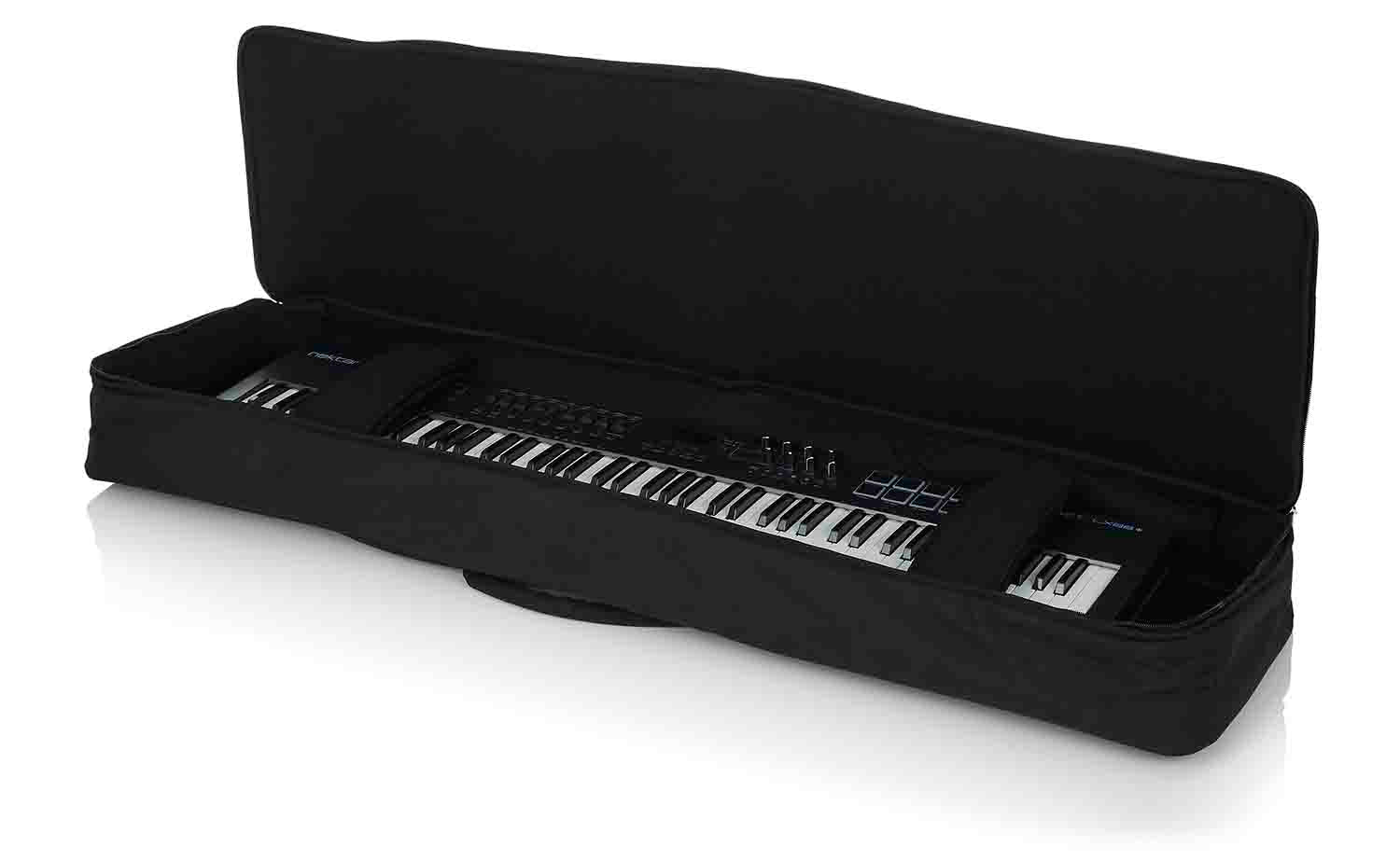 Gator Cases GKB-88 SLXL DJ Gig Bag for Slim, Extra long 88 Note Keyboards - Hollywood DJ