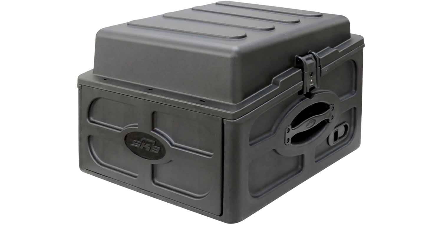 SKB Cases 1SKB-R104 Audio and DJ Rack Case - Hollywood DJ