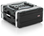Gator Cases GRR-4PL-US Powered Rolling Molded 4U Rack Case - Hollywood DJ