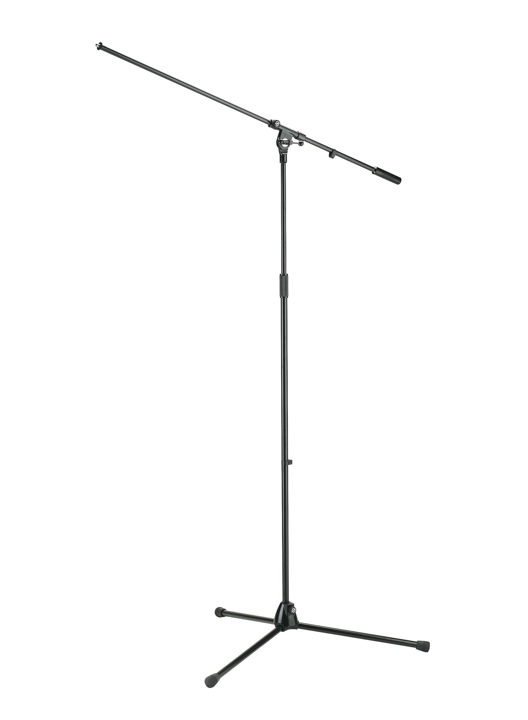 K&M Overhead Extra Tall Boom Microphone Stand - Black K&M
