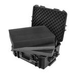 Odyssey VU191408HW Bottom Interior with Pluck Foams Injection-Molded Trolley Utility Case - 19.25″ x 14.25″ x 6.75″ - Hollywood DJ