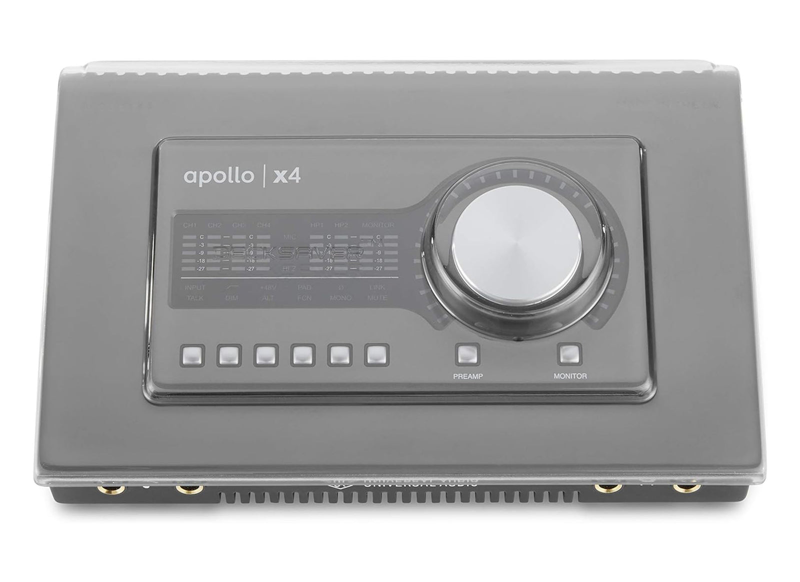 Decksaver DS-PC-APOLLOX4 Protection Cover for Universal Audio Apollo X4 Audio Interface - Hollywood DJ
