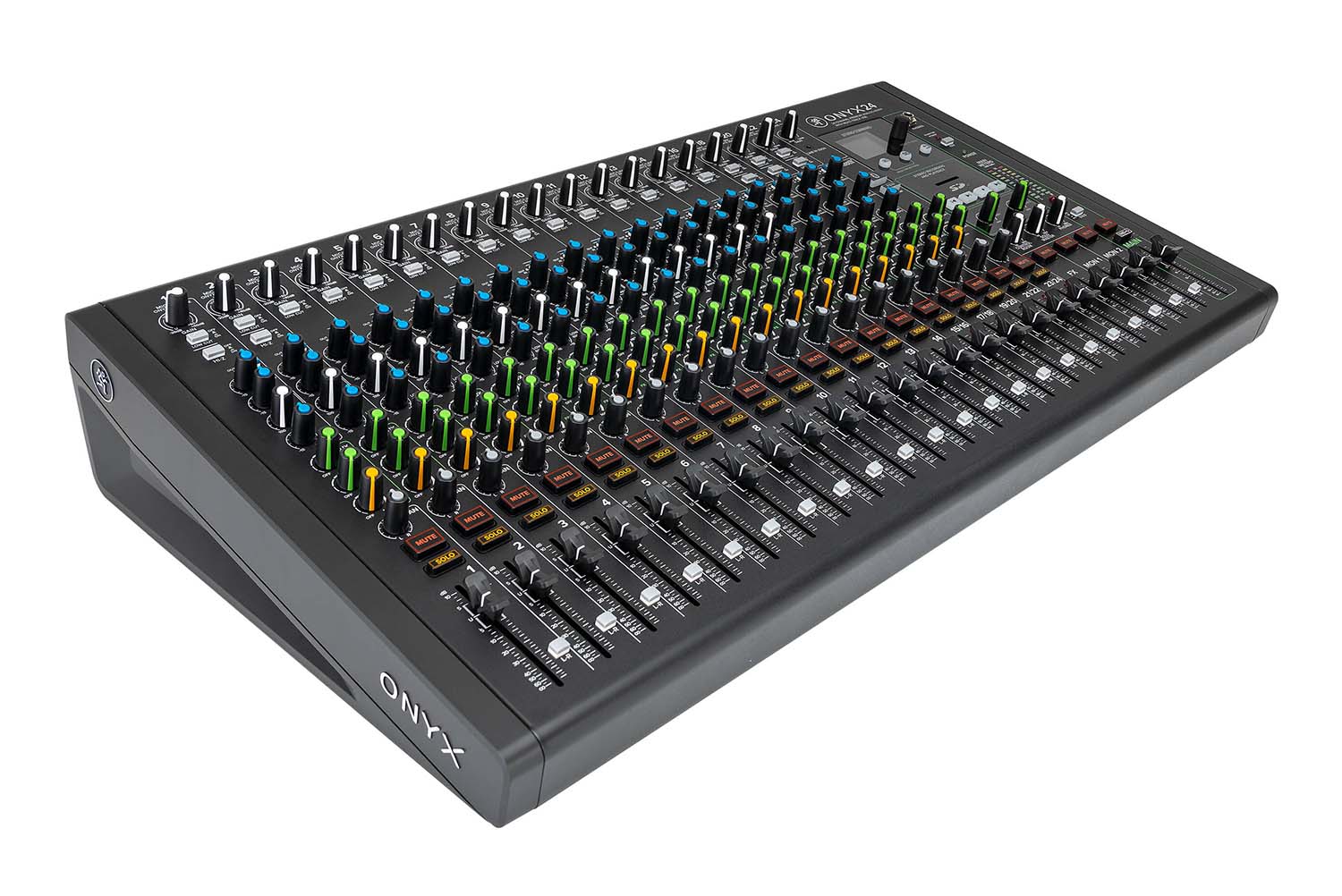 Mackie Onyx24, 24-Channel Premium Analog Mixer with Multi-Track USB - Hollywood DJ