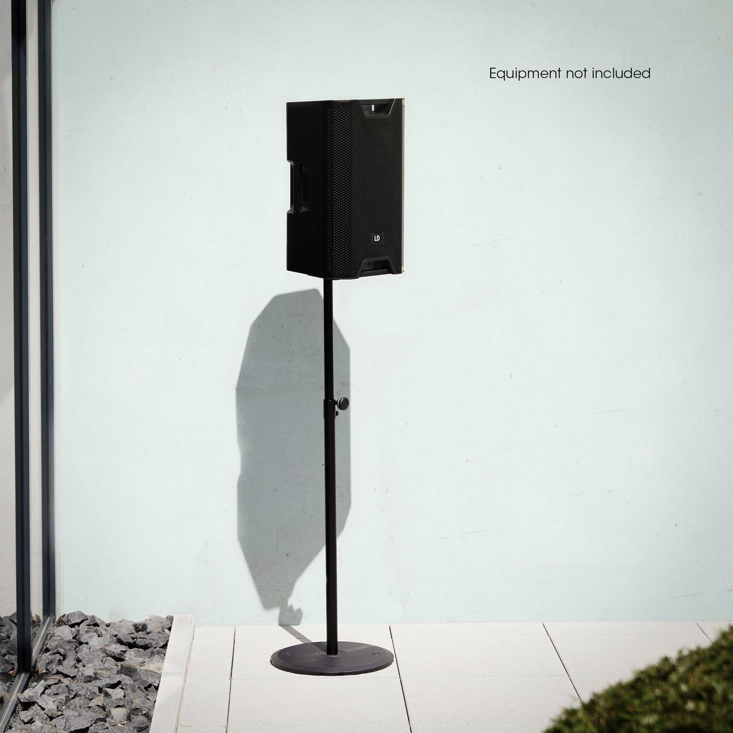 Gravity SP 2342 GS B, Adjustable Gas Spring Speaker Pole 35 mm to M20, 1790 mm - Hollywood DJ