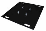 ProX XT-BP3636S Steel Base Plate for F34 Trussing with Conical Connectors - 36'' x 36'' - Hollywood DJ