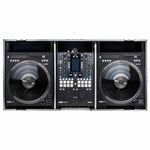 Odyssey FZGSRANE1272W Low Profile Rane Twelve and Rane Seventy-Two Coffin Flight Case With Glide Platform - Hollywood DJ