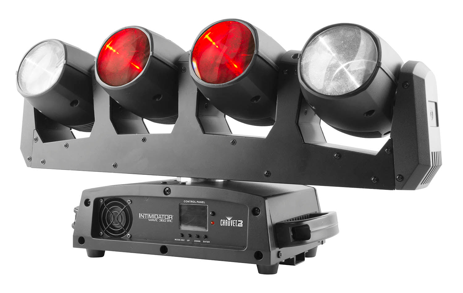 B-Stock: Chauvet DJ Intimidator Wave 360 IRC Rotating Wave Effect 4 Head Moving Lighting - Hollywood DJ