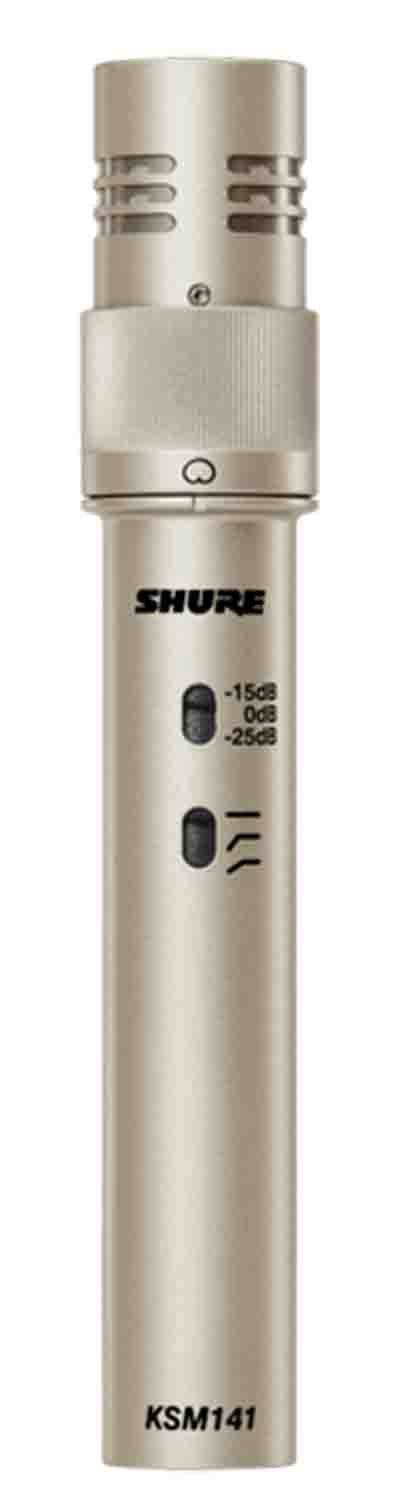 Shure KSM141 Dual Pattern Condenser Microphone - Hollywood DJ