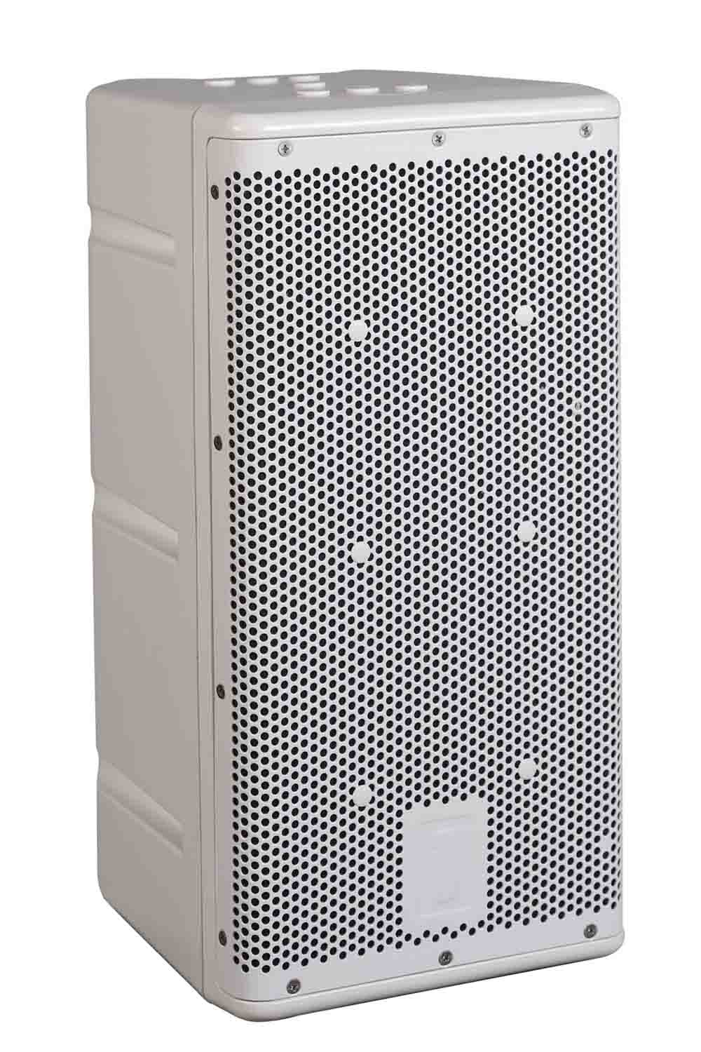 One Systems 108.HTH-WHT Direct Weather Platinum Small Format Loudspeakers – White - Hollywood DJ