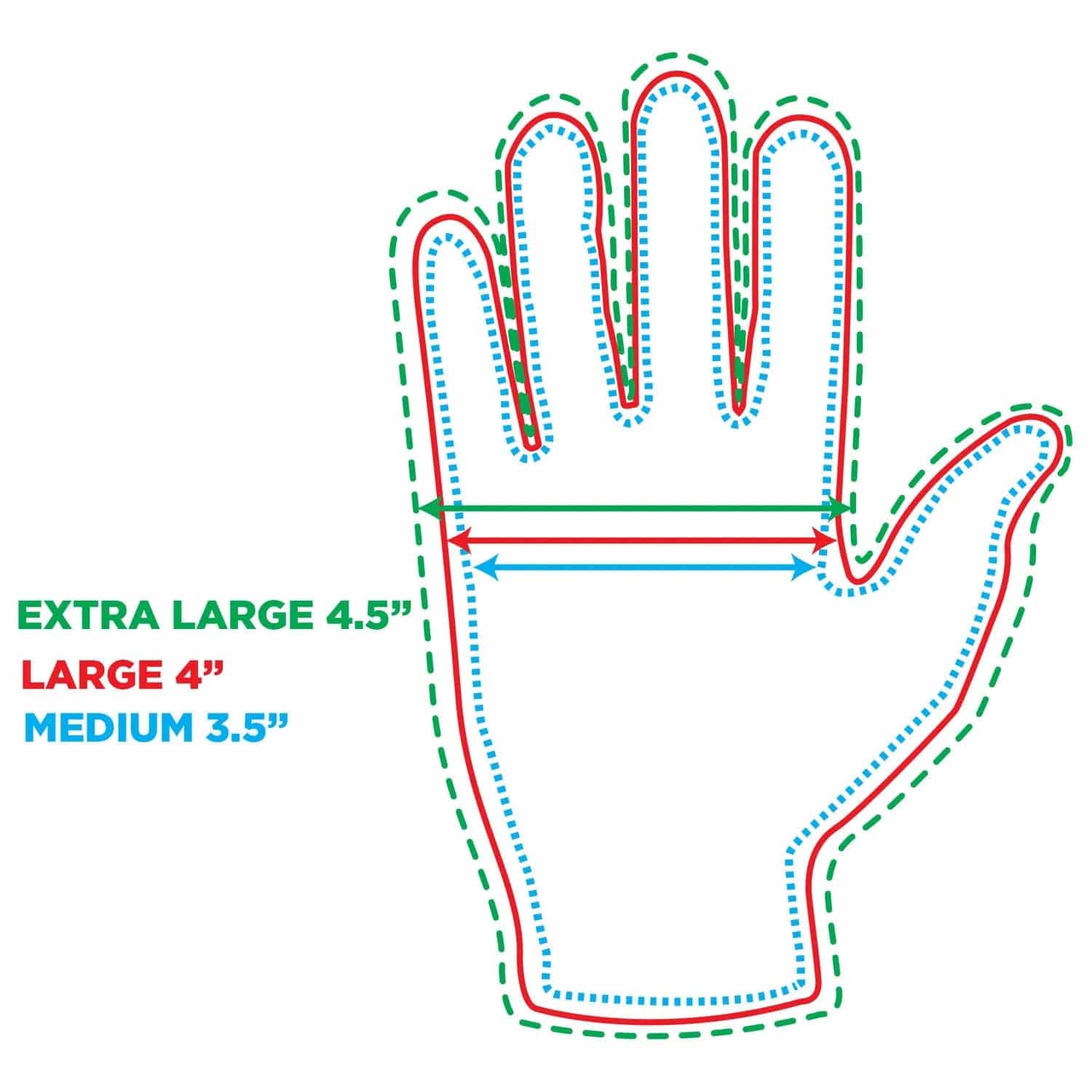Odyssey SKODYGXL, Extra Large Size Work Gloves - Hollywood DJ