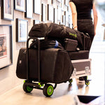 B-Stock: Gravity GCARTM01B Multifunctional Trolley DJ Cart  (Medium) - Hollywood DJ