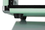 Gator Cases GR-RETRORACK-2SG Vintage Amp Vibe Rack Case - 2U Seafoam Green - Hollywood DJ