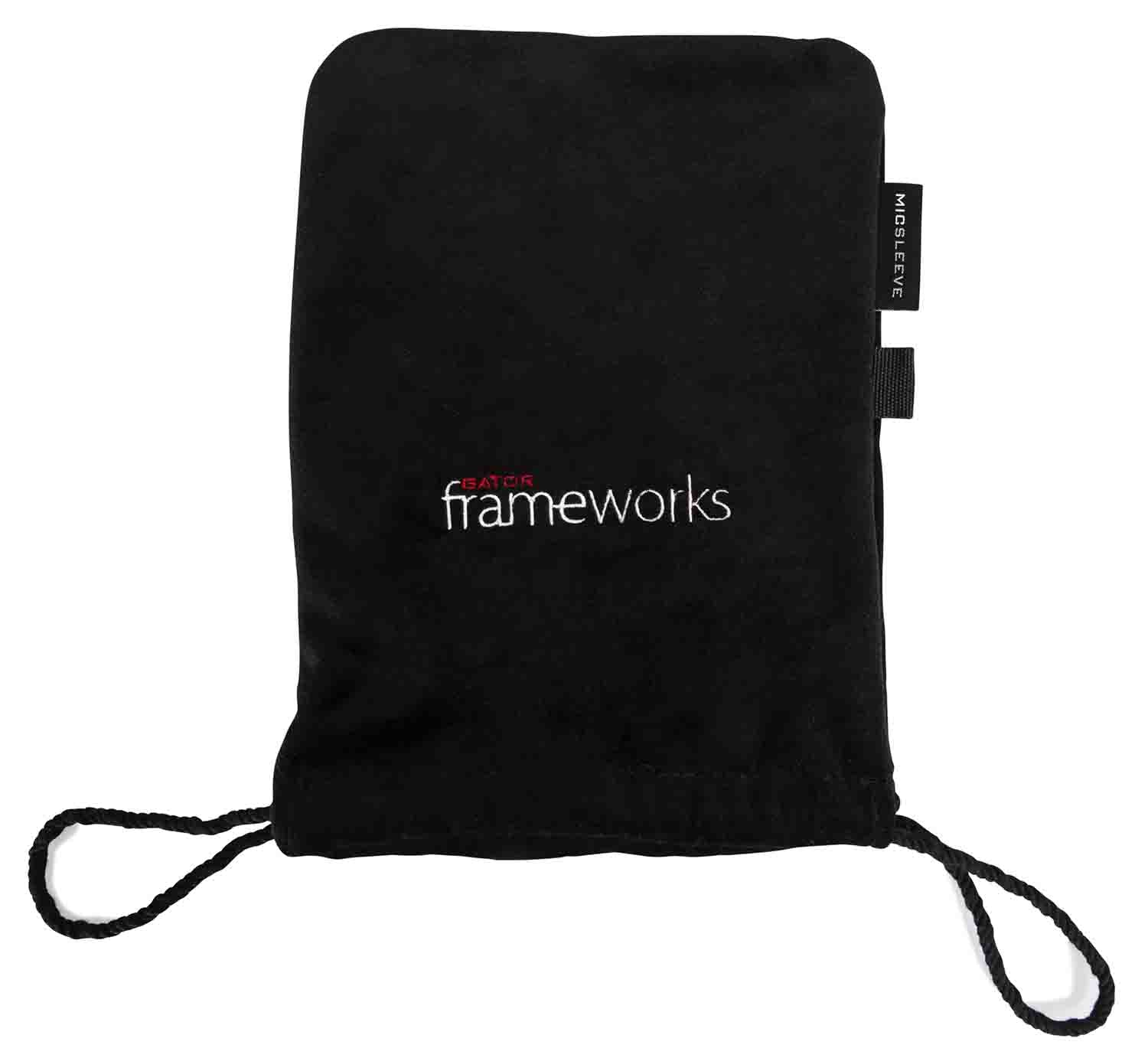 Gator Frameworks GFW-MICPOUCH Soft Bag for Studio Mics - Hollywood DJ