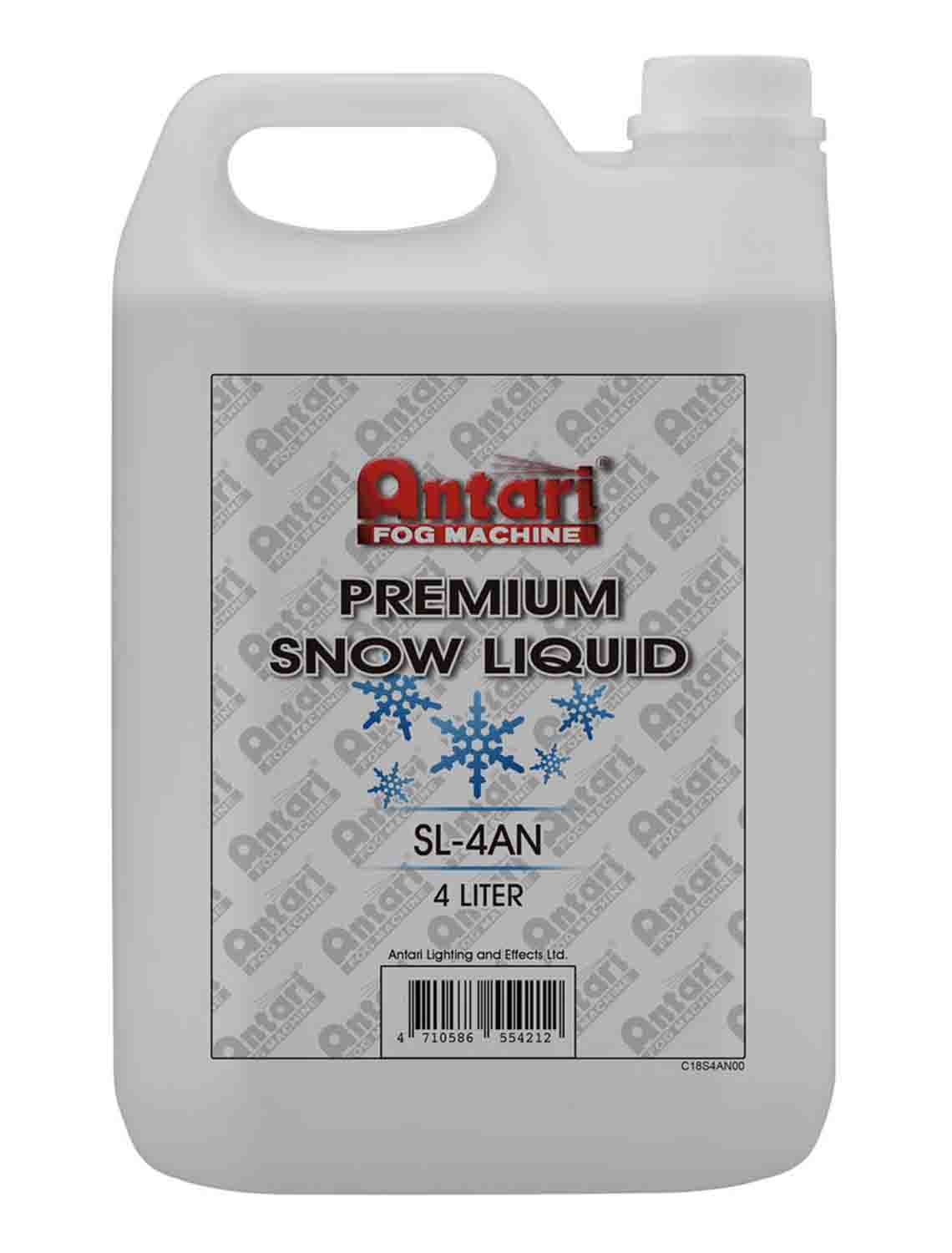Antari SL-4AN Premium Snow Fluid - 4L Bottle - Hollywood DJ