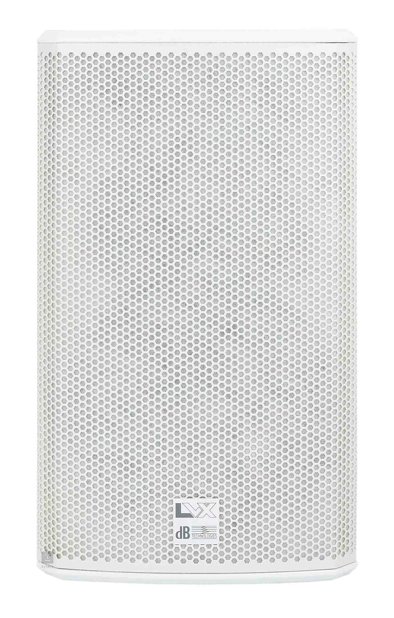 dB Technologies LVX 12W, 12" 2-Way Active Speaker 800W - White - Hollywood DJ