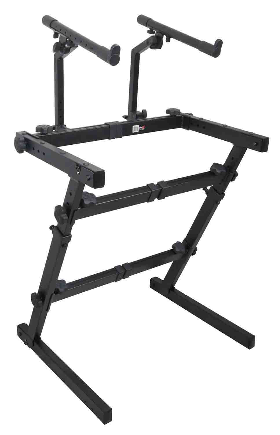 ProX X-ZSTN Heavy Duty Z-Stand Keyboard Case Stand - Hollywood DJ