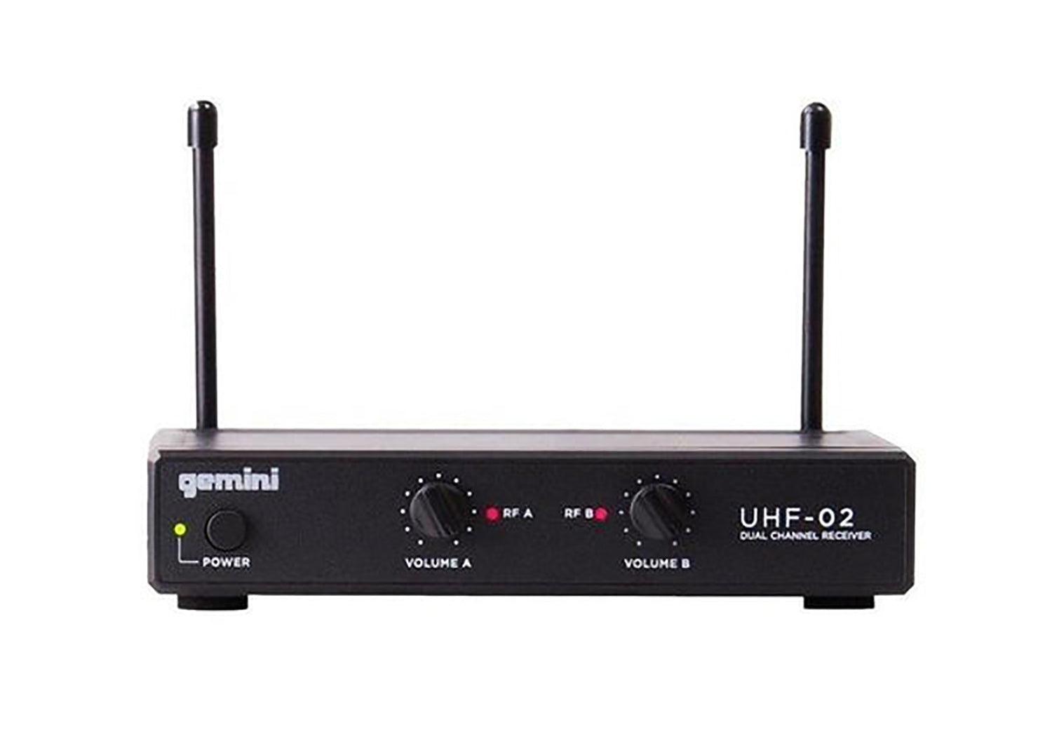 Gemini Sound UHF-02M, Handheld Wireless Microphone System - Hollywood DJ