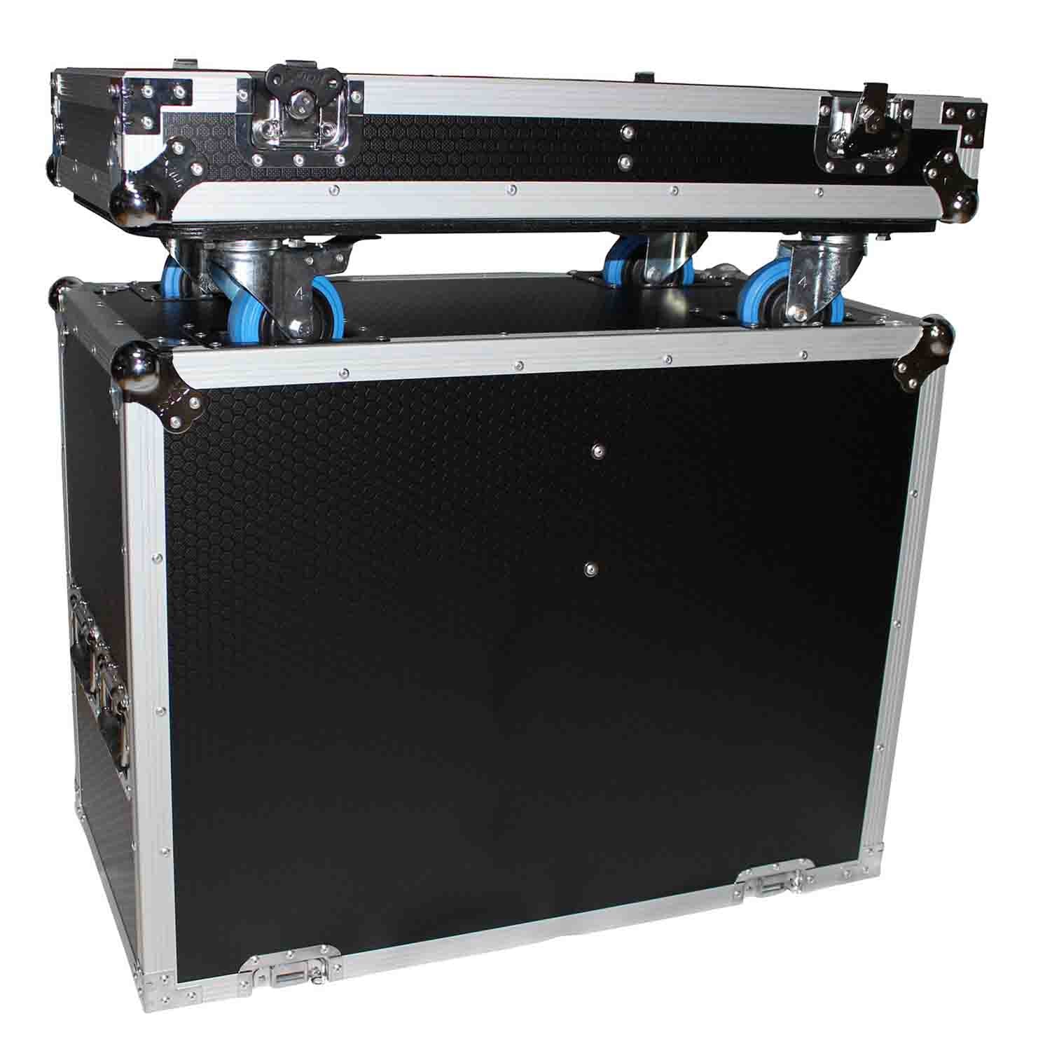 ProX XS-DAS-TOURCASE-12 Flight Case for Two 12-inch DAS Speakers - Hollywood DJ
