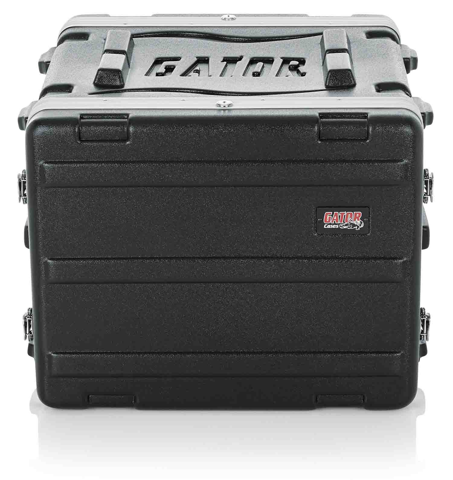 Gator Cases GR-8L Standard Molded 8U Audio Rack Case 19″ Deep - Hollywood DJ