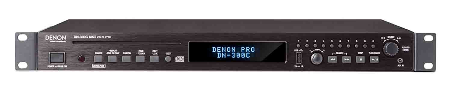Denon Professional DN-300CMKII CD/Media Player with Tempo Control - Hollywood DJ