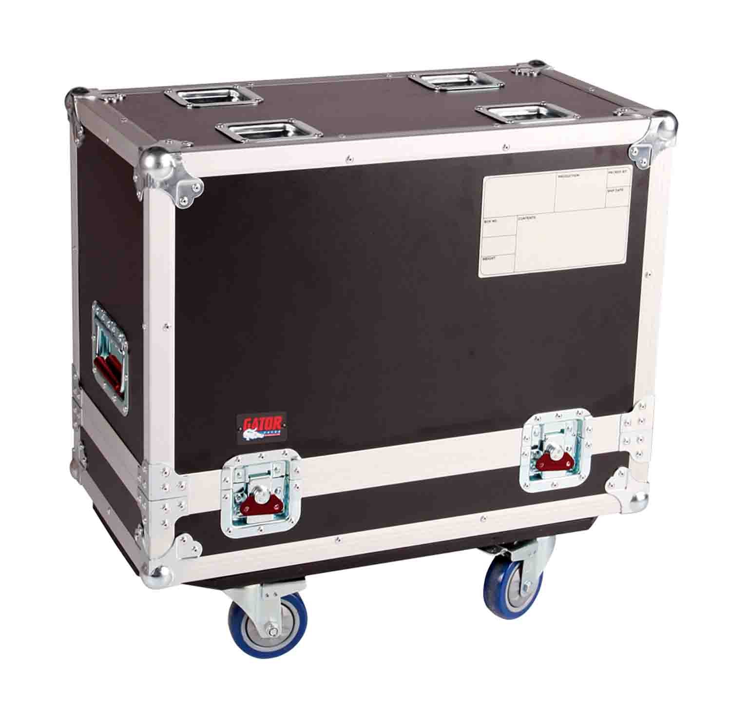Gator Cases G-TOUR SPKR-212 G-TOUR Series Double Speaker Case for Two 12″ Loud Speakers - Hollywood DJ