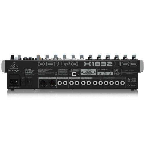Behringer X1832USB, 16-Input 2/2-Bus Mixer - Hollywood DJ