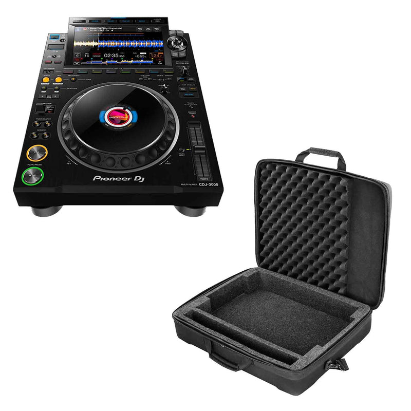 Pioneer DJ CDJ3000 Package with Odyssey Black Lable Flight Case - Hollywood DJ