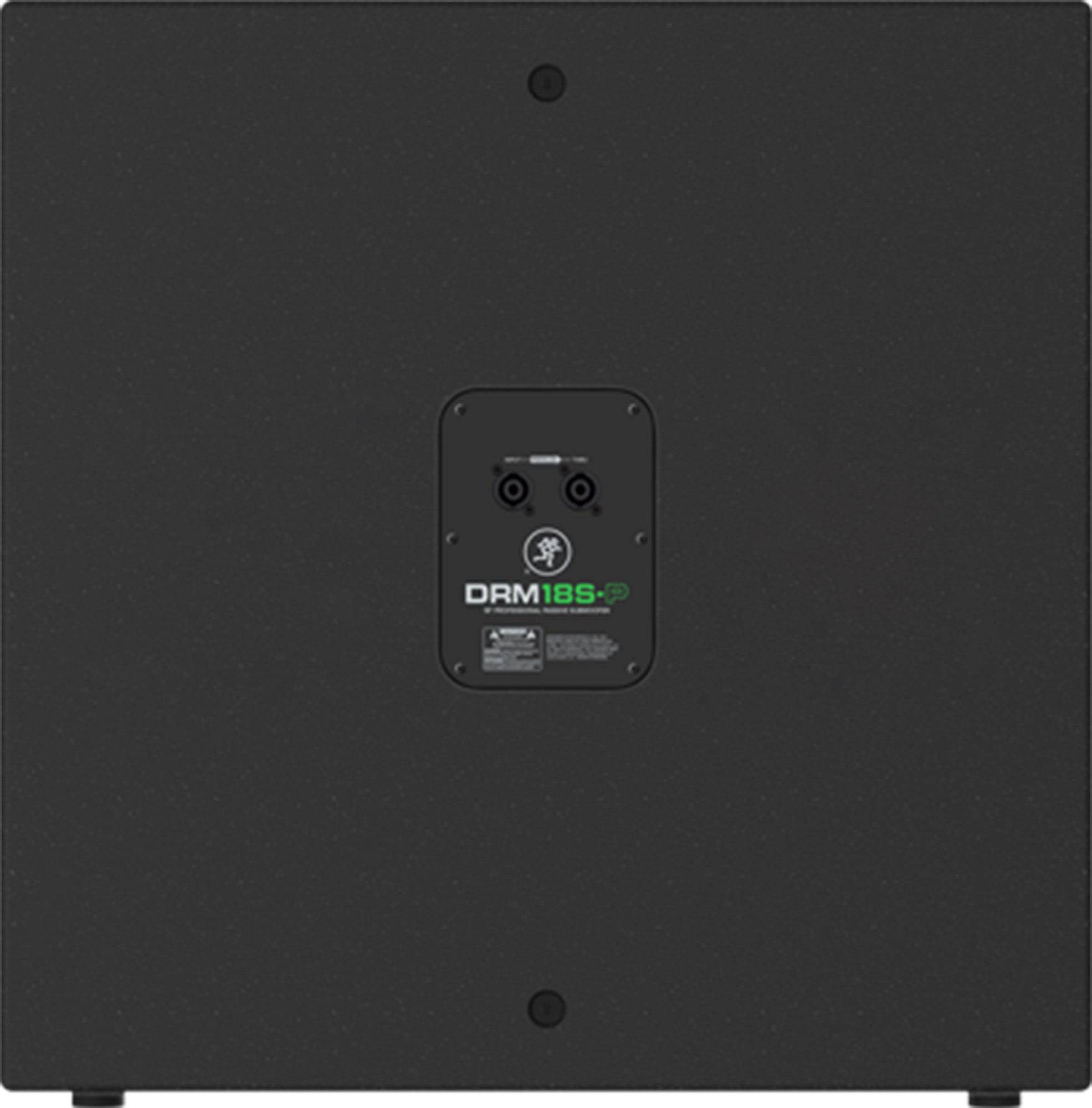 Mackie DRM18S-P 18" Professional Passive Subwoofer - Hollywood DJ