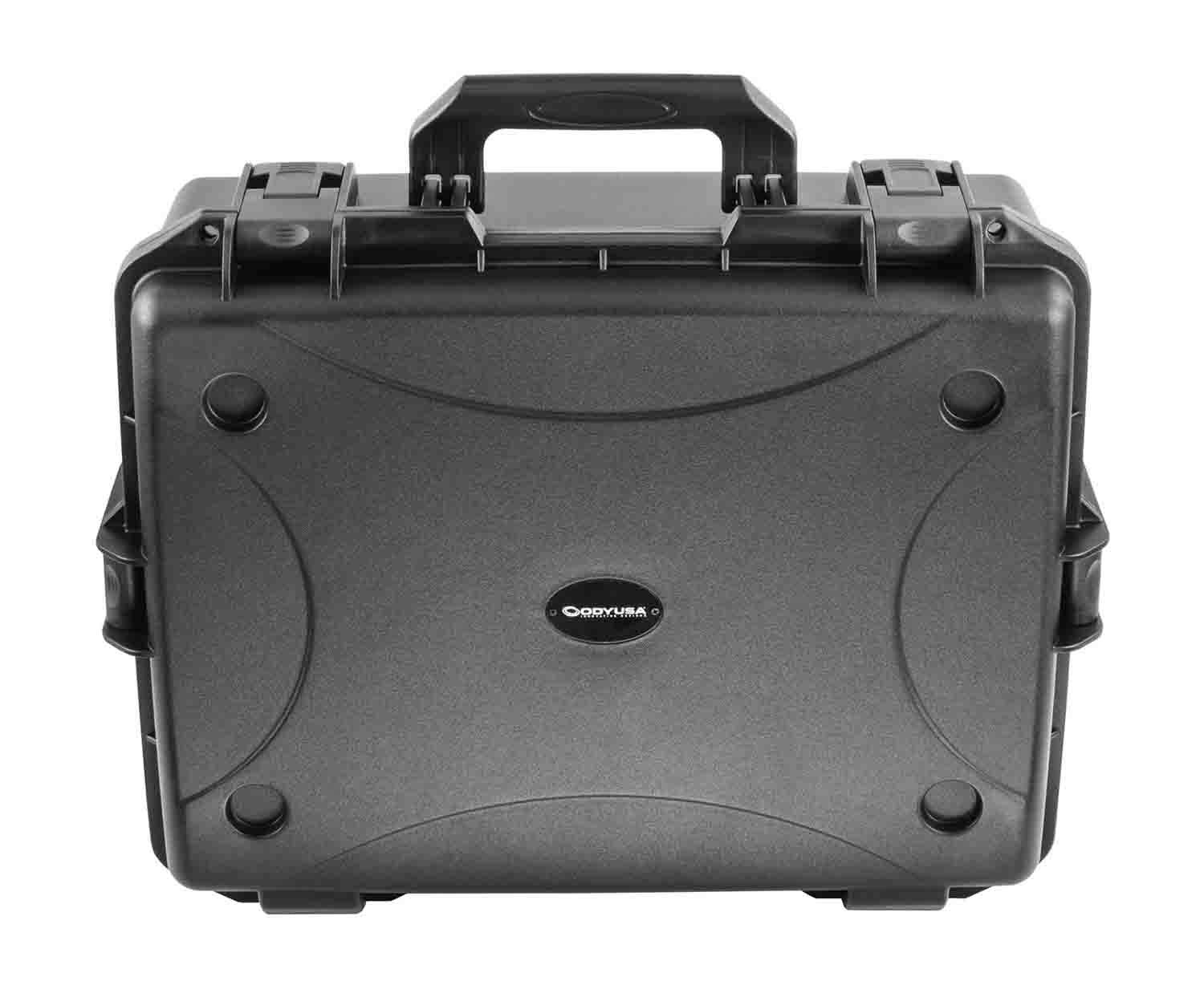 Odyssey VU191407 Bottom Interior with Pluck Foams Injection-Molded Utility Case - 19.25″ x 14″ x 5.5″ - Hollywood DJ