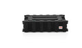 Gator Cases G-PRO-2U-13, 2U Deep Molded Audio Rack Case - 13 Inch - Hollywood DJ