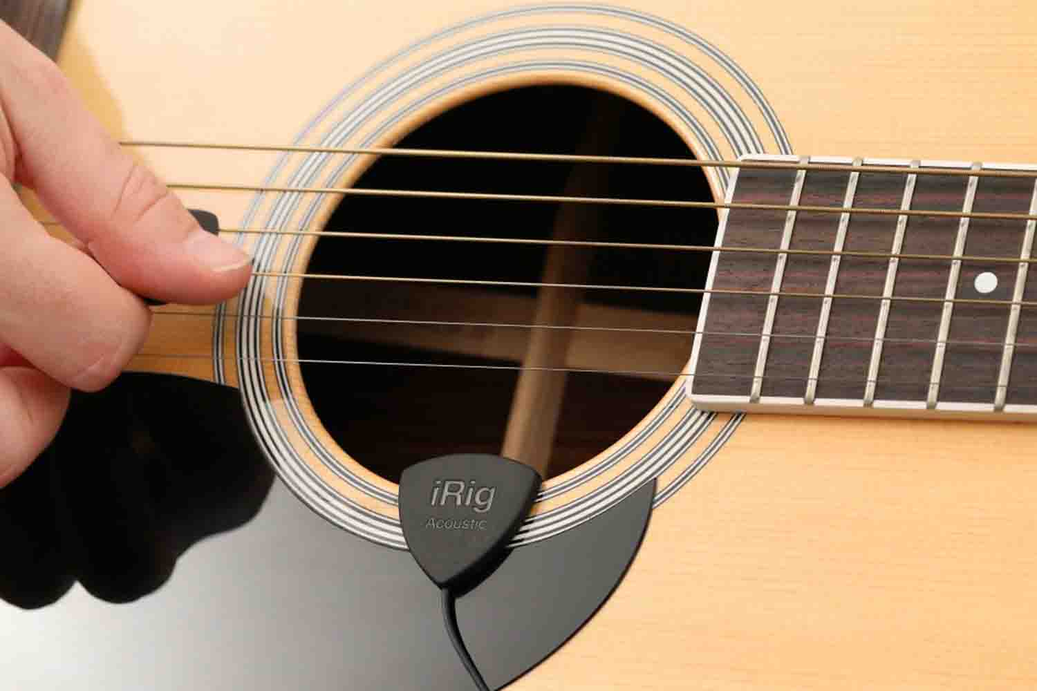 IK Multimedia iRig Acoustic Digital Microphone System for Acoustic Guitar - Hollywood DJ