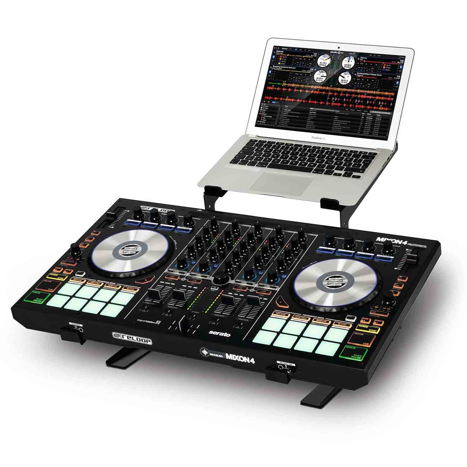 Reloop CONTROLLER STATION 2, DJ Controller And Laptop Stand - Hollywood DJ