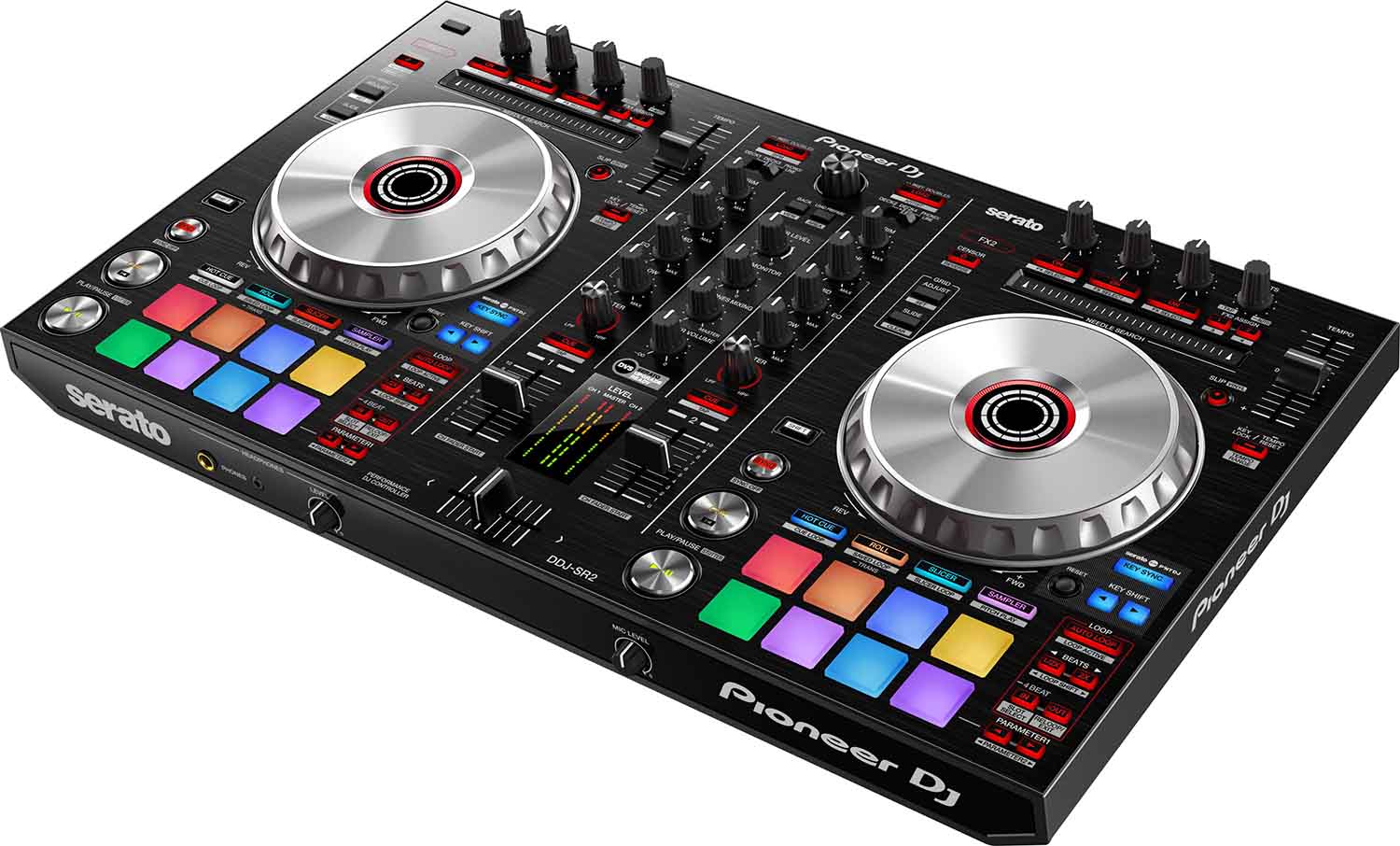 B-Stock: Pioneer DJ DDJ-SR2 Portable 2 Channel Controller For Serato DJ Pro - Hollywood DJ