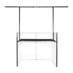 Headliner HL30041 Ventura Portable DJ Booth and Lighting Bar System - Hollywood DJ