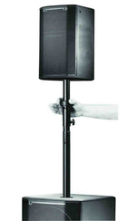 OnStage SS7745LOK Adjustable Subwoofer Attachment Shaft with Locking Adapter - Hollywood DJ