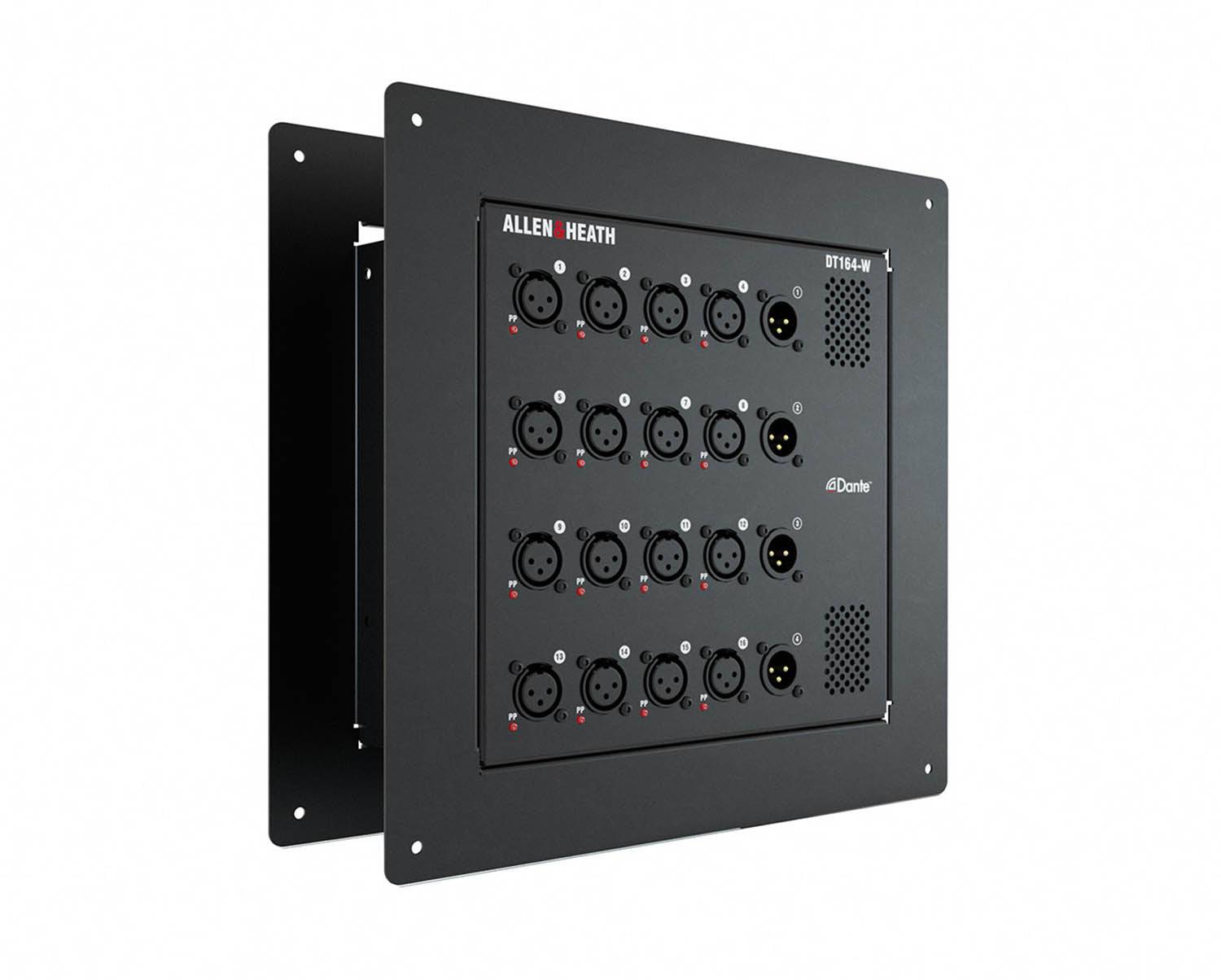 Allen & Heath DT164-W 16x4 Wallmount Dante Audio Expander - 96kHz Dante - Hollywood DJ