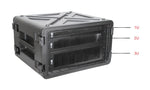 ProX T-P1BR, 1U Rack Panel Brush Cable Management Slot Strips by ProX Cases