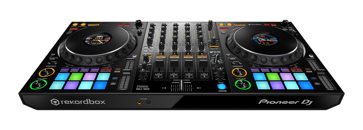 Pioneer DJ DDJ-1000 4-Channel DJ Controller - Performance Style | Rekordbox - Hollywood DJ