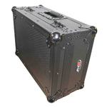 ProX XS-M10BL DJ Flight Case For Large Format 10 Inch DJ Mixers - Black on Black - Hollywood DJ