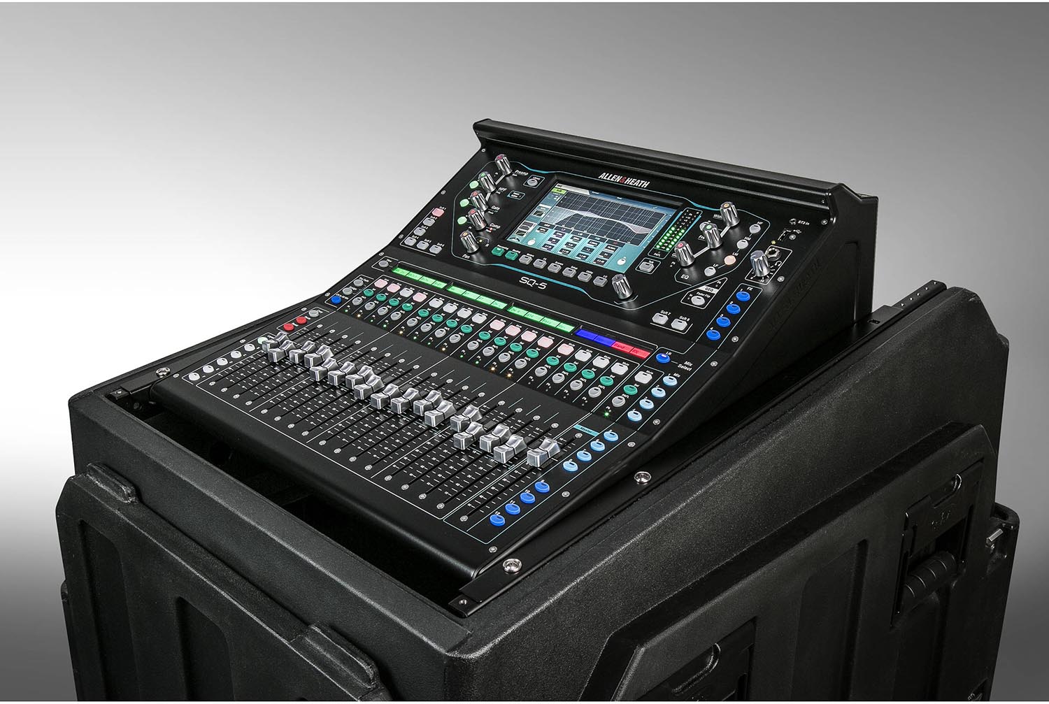 Allen & Heath AH-SQ-5, 48-Channel and 36-Bus Digital Mixer with 16+1 Motorized Faders ALLEN & HEATH