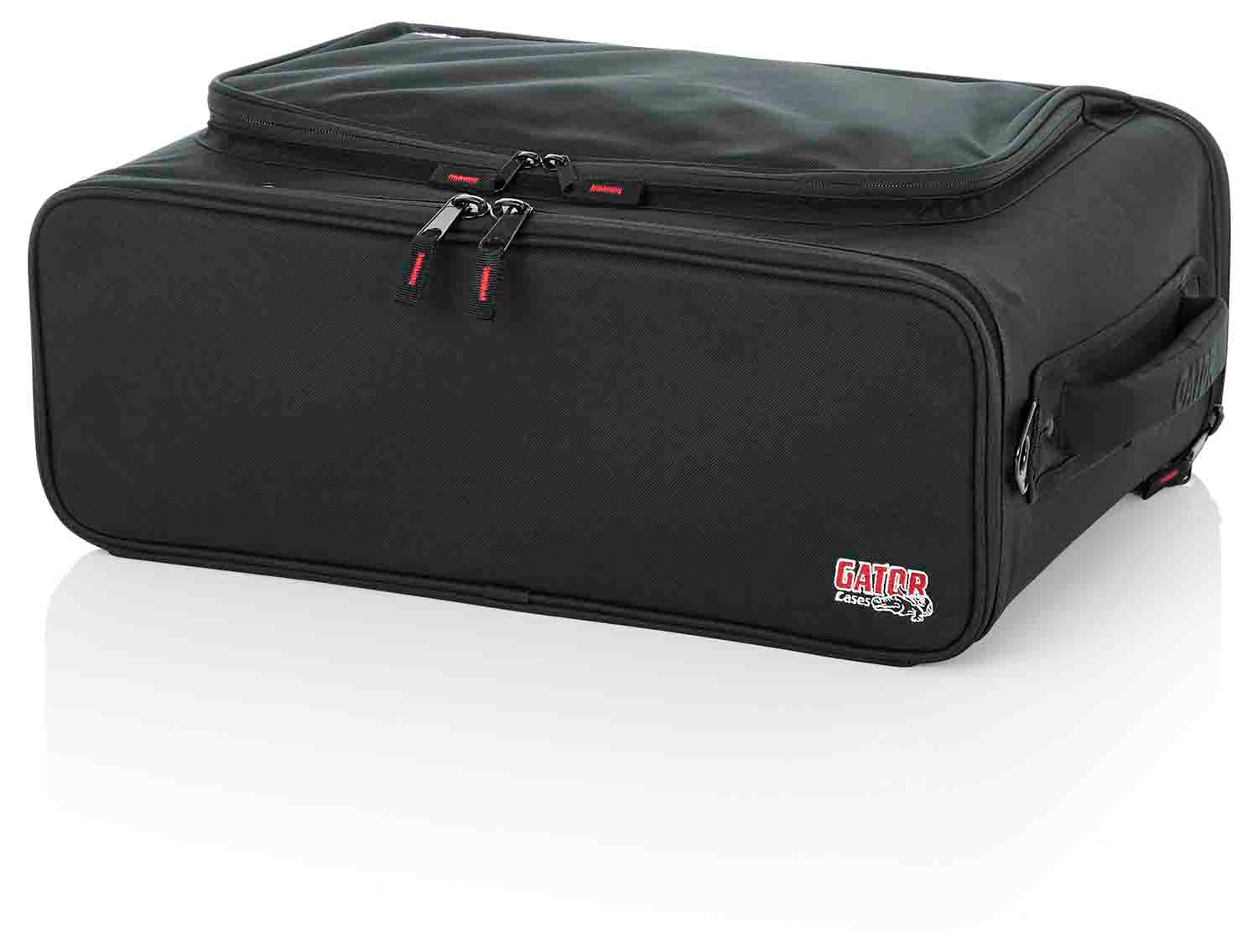 Gator Cases GR-RACKBAG-3U, 3U Lightweight Rack Bag with Aluminum Frame and PE Reinforcement - Hollywood DJ