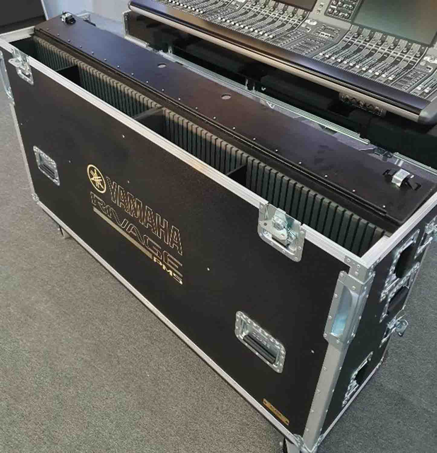 ProX XZF-YPM5 RIVAGE D2X1U Flip-Ready Easy Detachable Retracting DJ Case for Yamaha PM5 RIVAGE Console - Hollywood DJ
