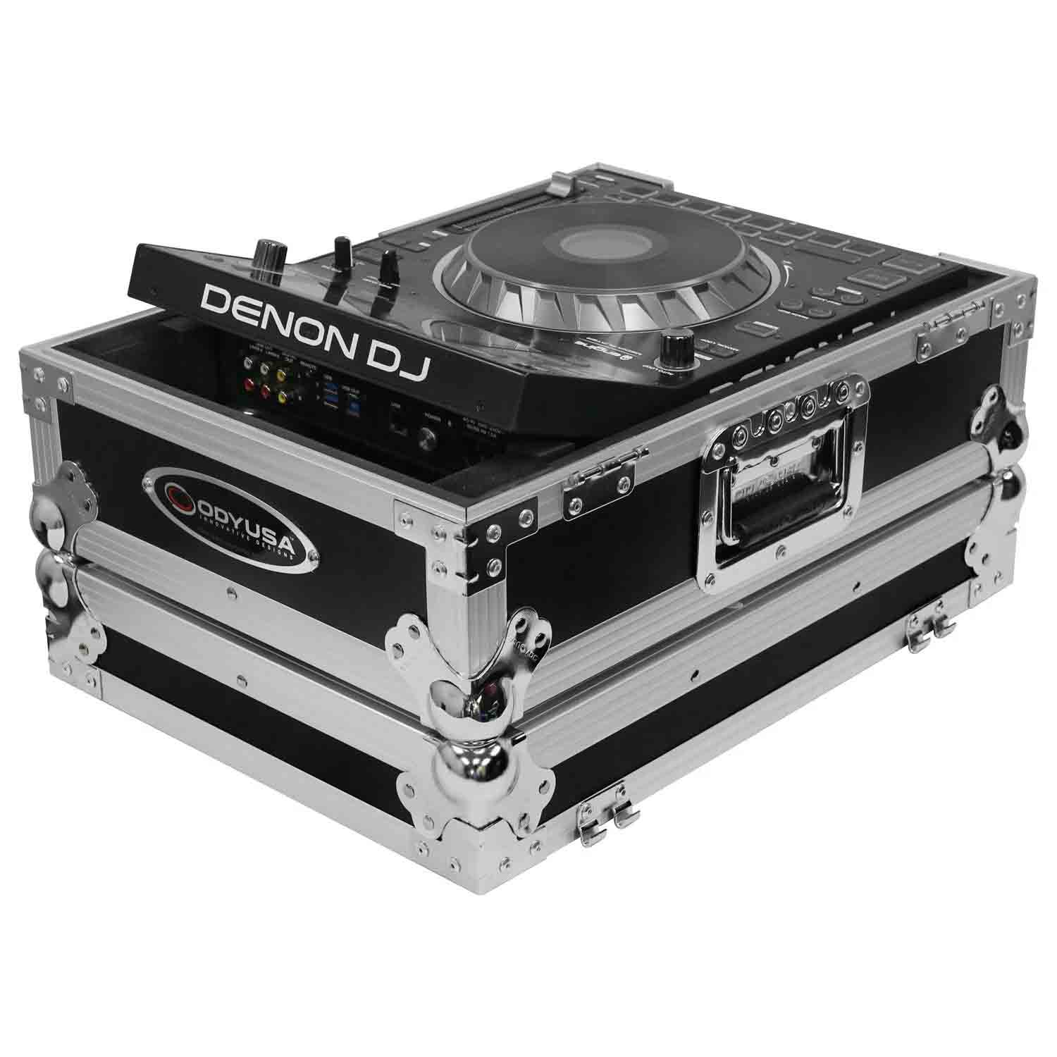 Odyssey FZCDJ, Universal Large Format Media Player Flight Case - Hollywood DJ