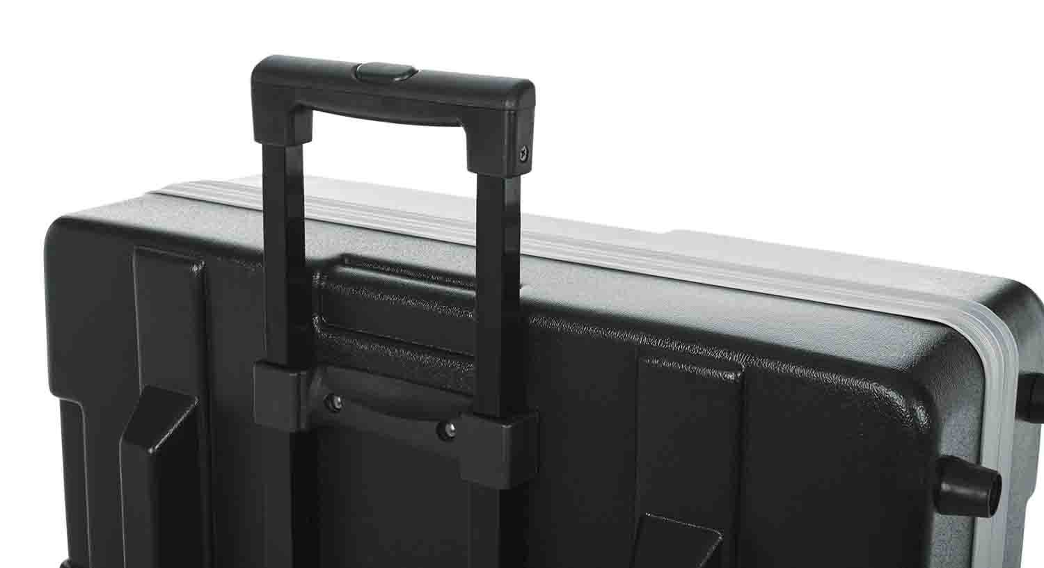 Gator Cases G-MIX 20X30 Mixer and Equipment Case with Wheels - 20″ X 30″ X 6″ - Hollywood DJ