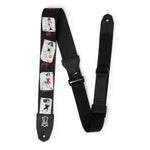 Levy's Leathers MPRH-72 Right Height 2” Wide Polyester Guitar Strap with Pin-Up Motif - Hollywood DJ