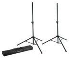 Gator Frameworks GFW-SPK-2000SET Lightweight Aluminium Speaker Stand with Carry Bag - Pair - Hollywood DJ